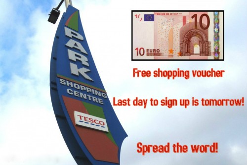 Park Shopping Centre Last Chance Voucher